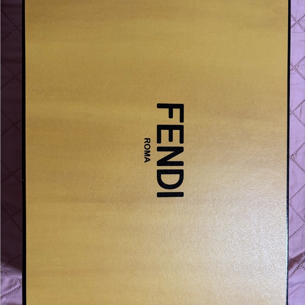 Fendi Golden Yellow Gift Box